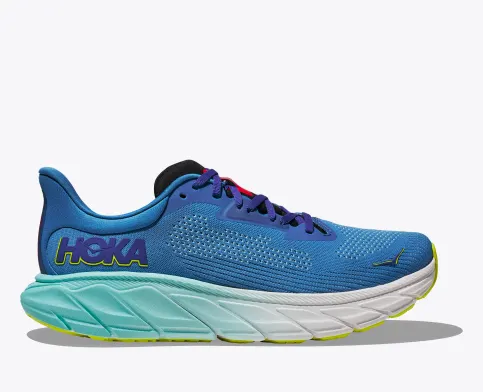 Hoka Men’s Arahi 7 Athletic Shoes-Virtual Blue/Cerise