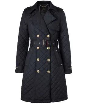 Holland Cooper Enstone Quilted Trench Coat