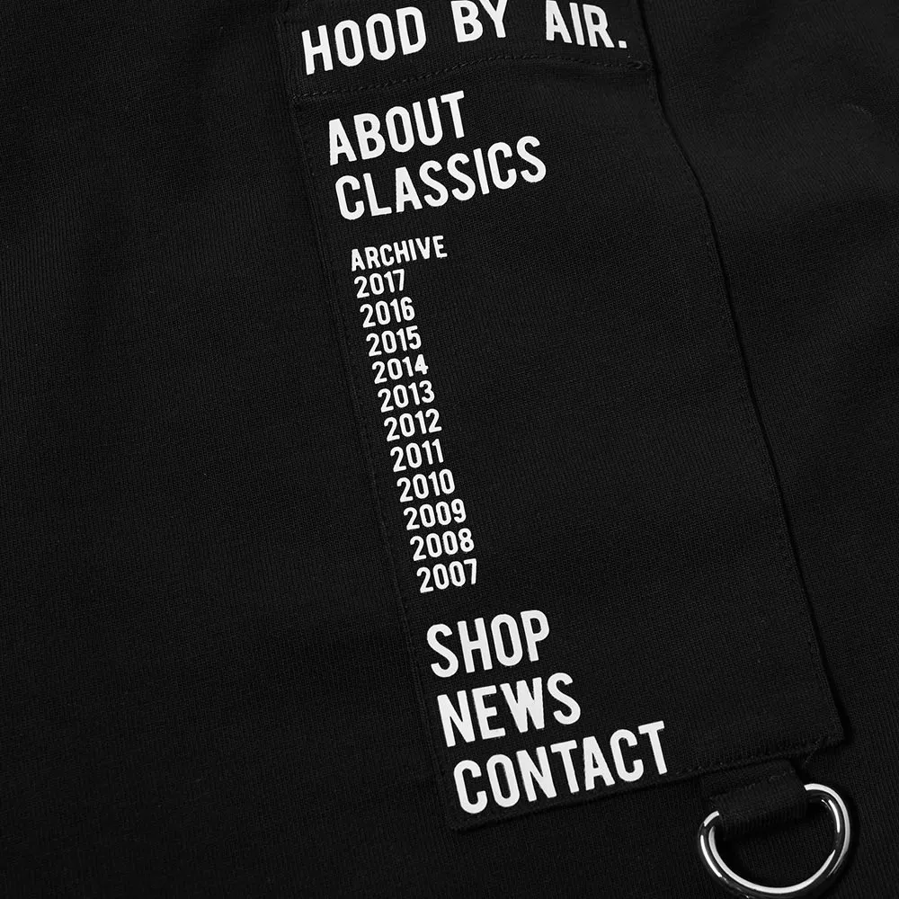 Hood By Air Homepage TeeBlack