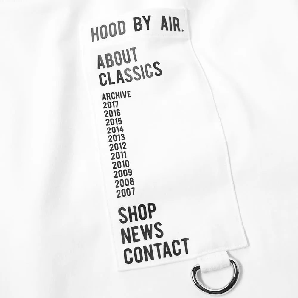 Hood By Air Homepage TeeWhite