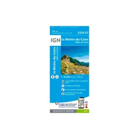 IGN  La Motte Du Caire / Vallée Du Sasse