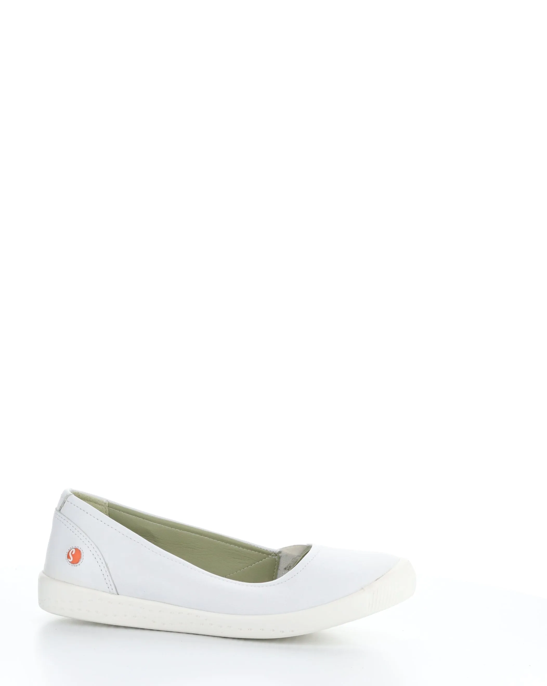 ILSA676SOF 007 WHITE Round Toe Shoes