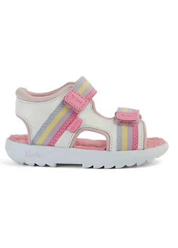 Infant & Junior Kickster Leather Sandals by Kickers | Look Again