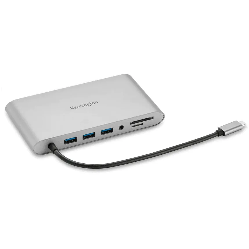 Kensington UH1440P USB-C 5Gbps Dual Video Driverless Mobile Dock 85W Pass Through Power - DP/HDMI/VGA