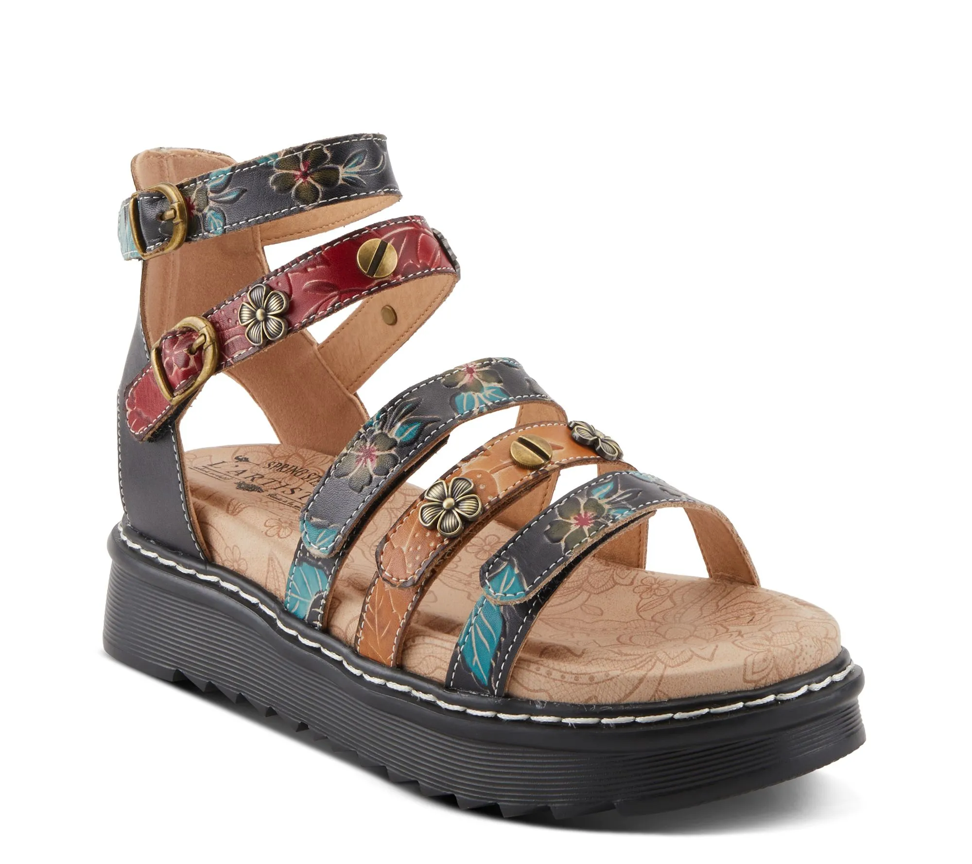 L'Artiste by Spring Step Leather Sandals - Selyse