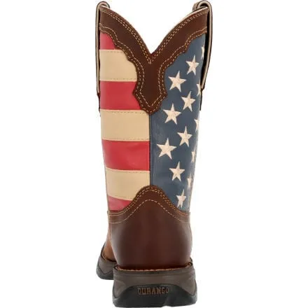 Lady Rebel by Durango® Patriotic Women's Pull-On Western Flag Boot