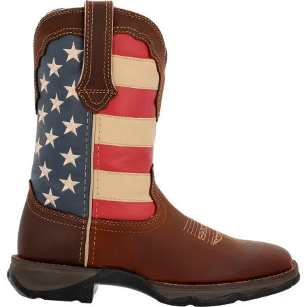 Lady Rebel by Durango® Patriotic Women's Pull-On Western Flag Boot