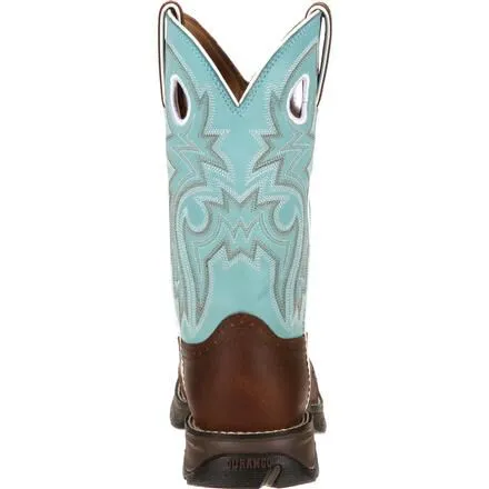 Lady Rebel™ by Durango® Women's Powder n' Lace Saddle Western Boot