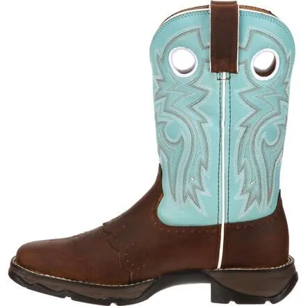 Lady Rebel™ by Durango® Women's Powder n' Lace Saddle Western Boot