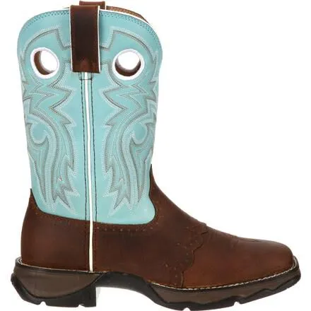 Lady Rebel™ by Durango® Women's Powder n' Lace Saddle Western Boot