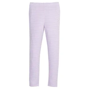 Leggings - Lavender Stripe