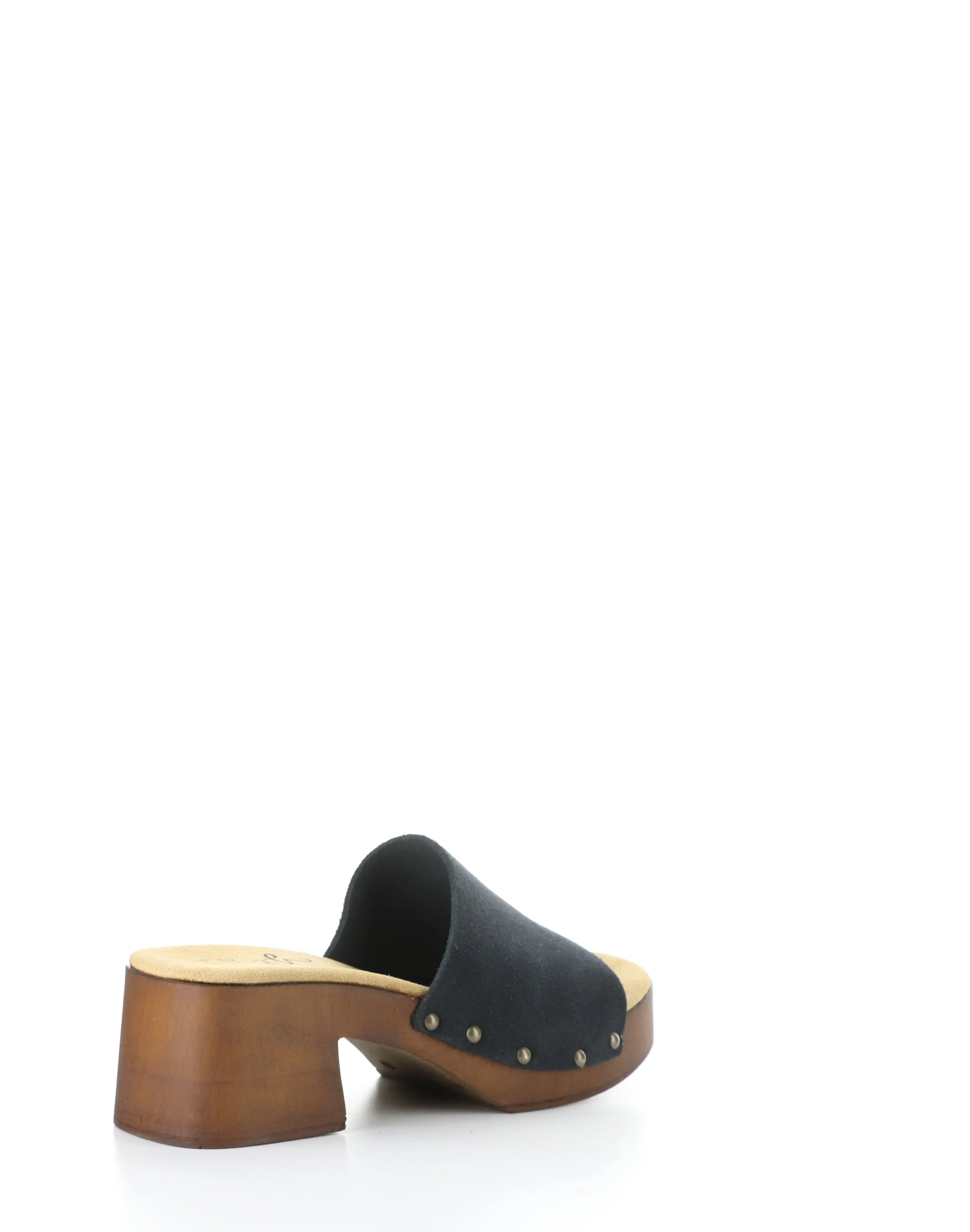 MARLY BLACK Slip-on Sandals