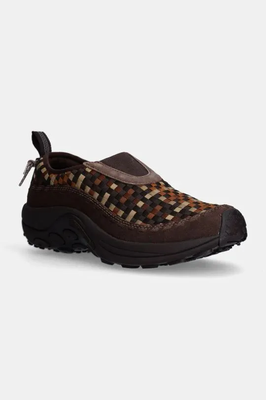 Merrell 1TRL shoes Jungle Moc Evo Woven Se men's brown color J006445