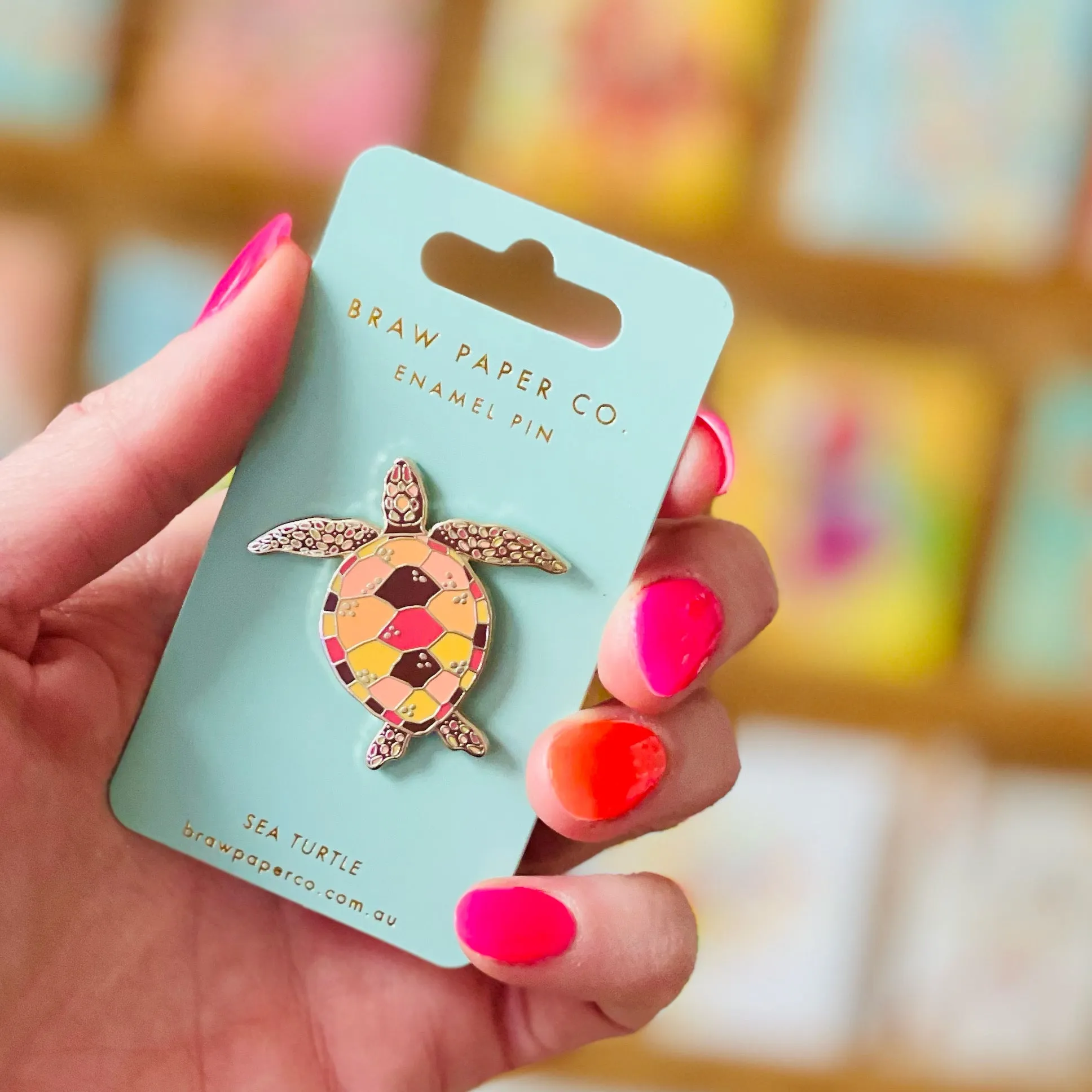Mix and match set of 6 Enamel Pins