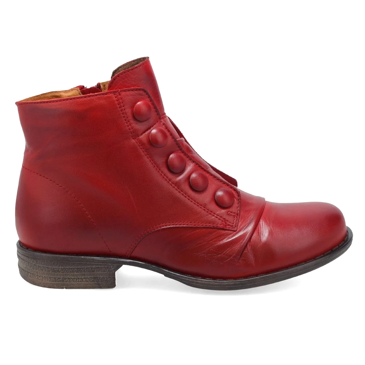 Miz Mooz Women's Louise Red Leather