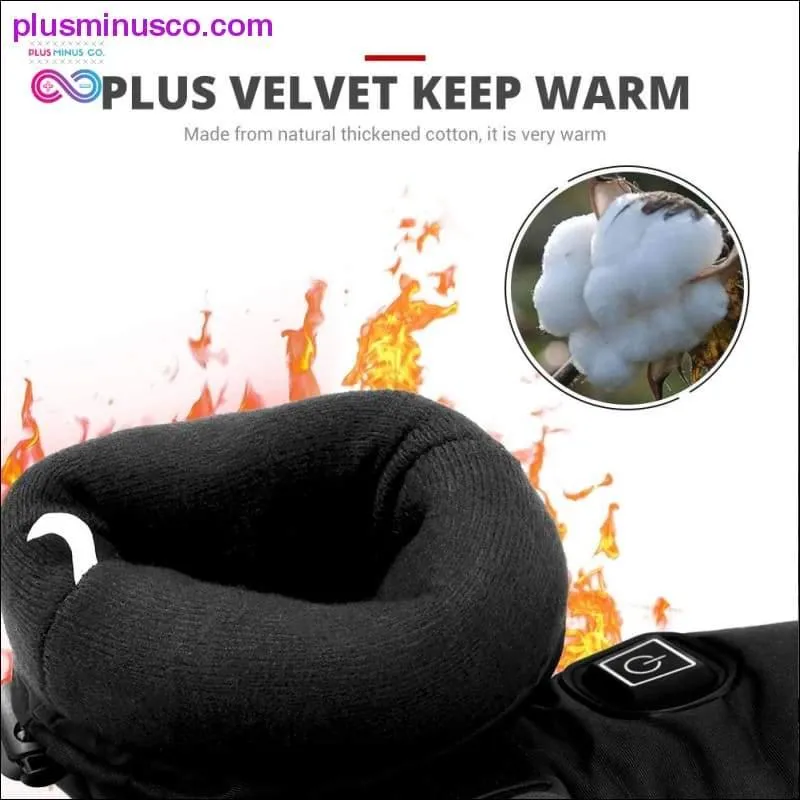 Motorcycle Gloves Waterproof Heated Guantes Moto Touch