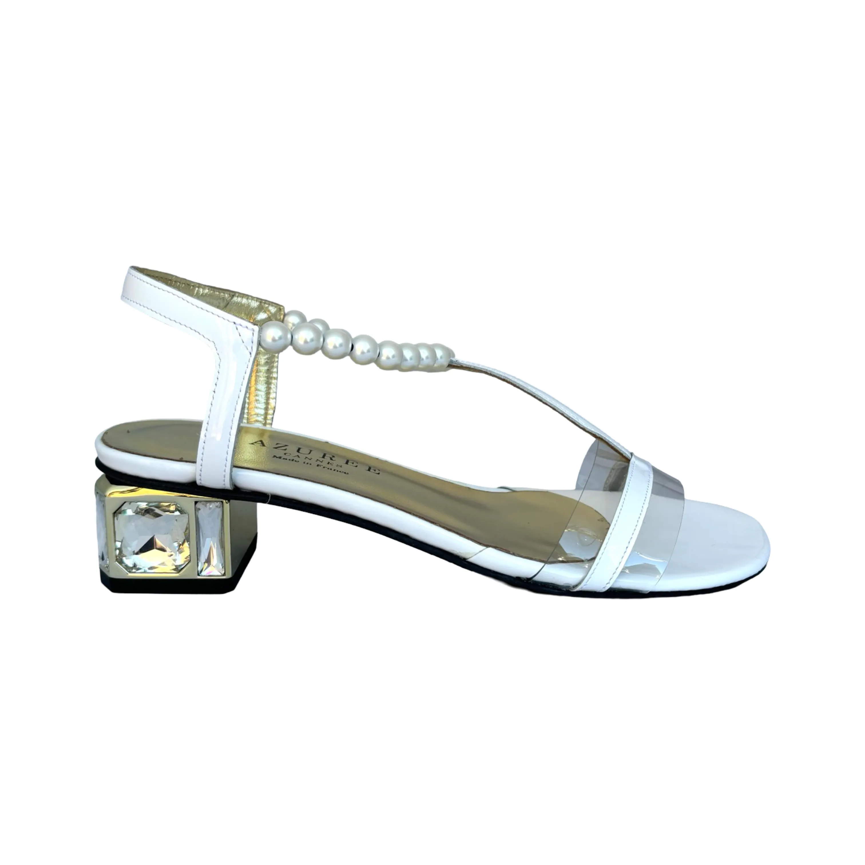 Mur White/Pearl Dress Sandal