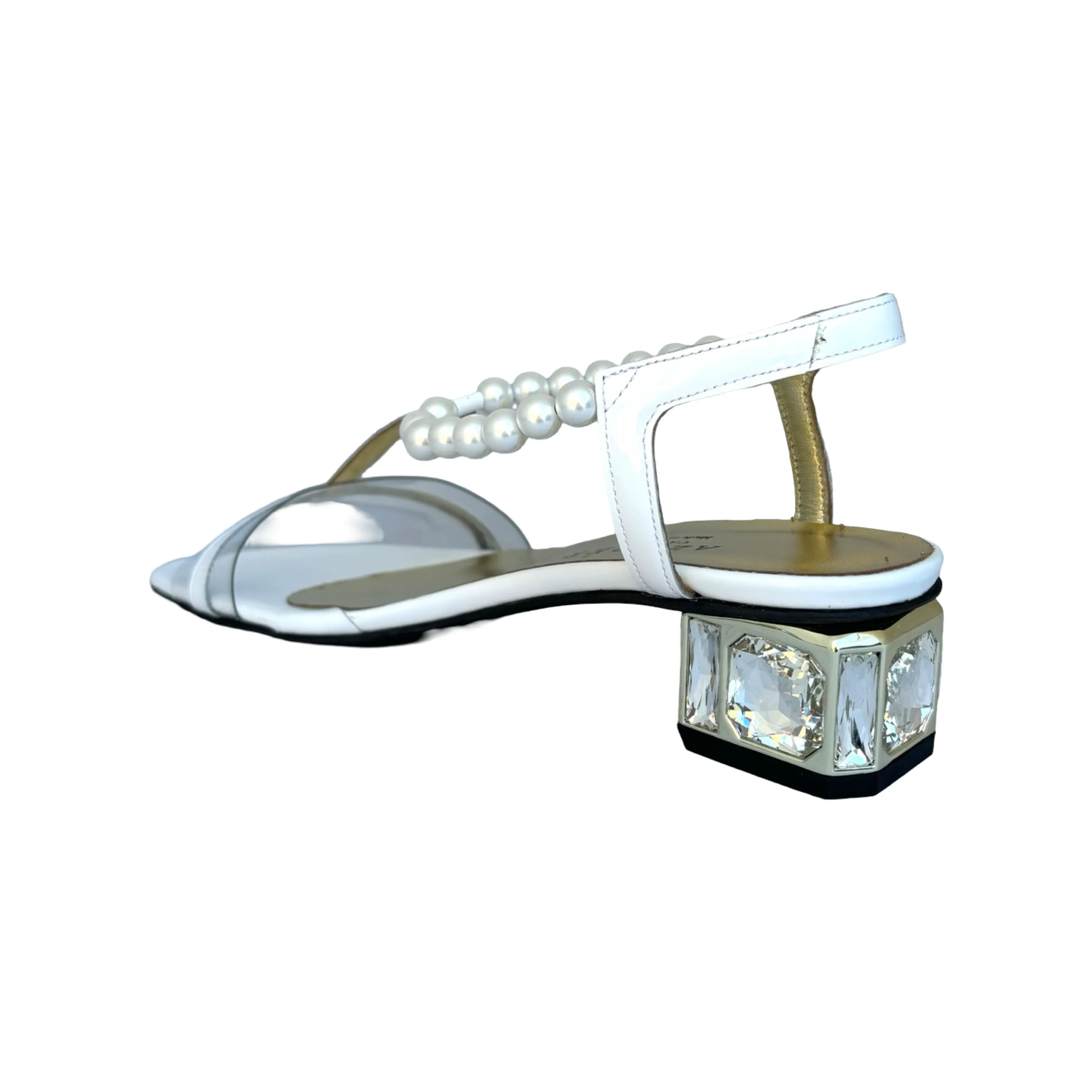 Mur White/Pearl Dress Sandal