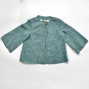 Nanos Duck Egg Blue Cotton/ Linen Mix Jacket: 6 Years (Brand New)