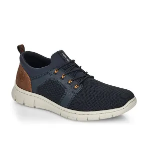 Navy Bungee Slip On Casual