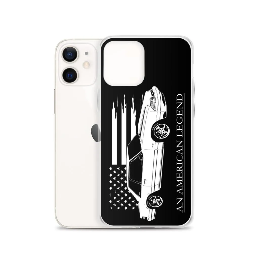 Notchback Mustang Protective Phone Case - Fits iPhone