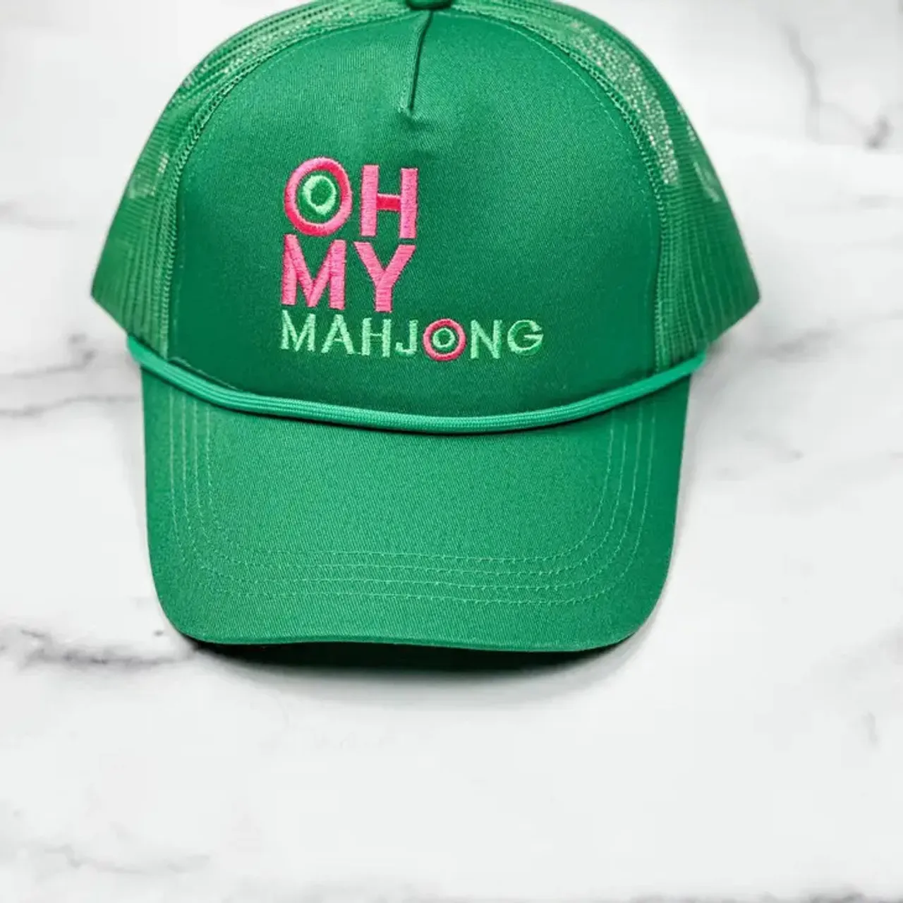 Oh My Mahjong Hat, Green