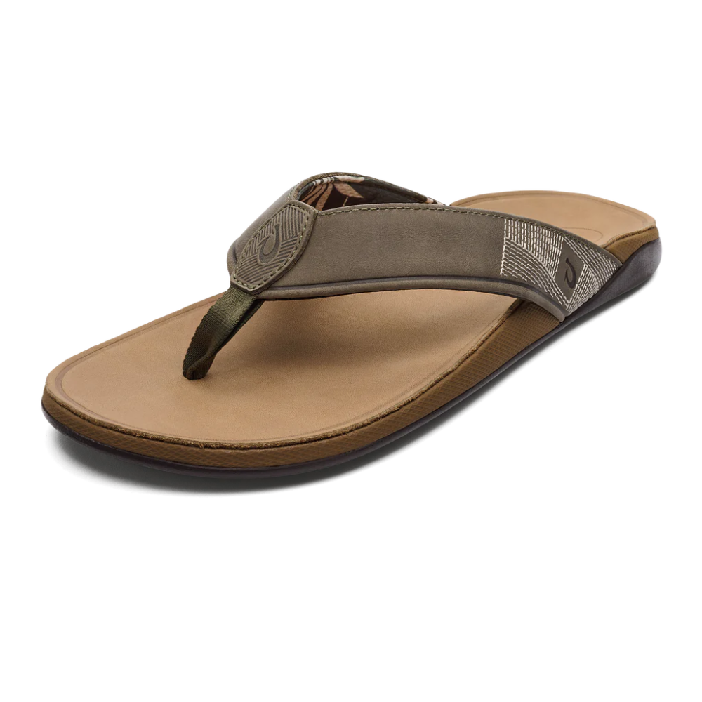 Olukai Men's Tuahine - Hunter/Golden Sand