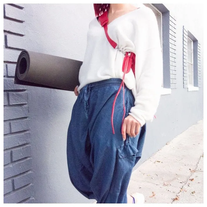 Organic Jean Harem Pants-Unisex