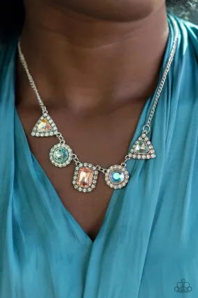 Paparazzi Posh Party Avenue - Necklace & Earrings - Life of the Party Exclusive January 2022