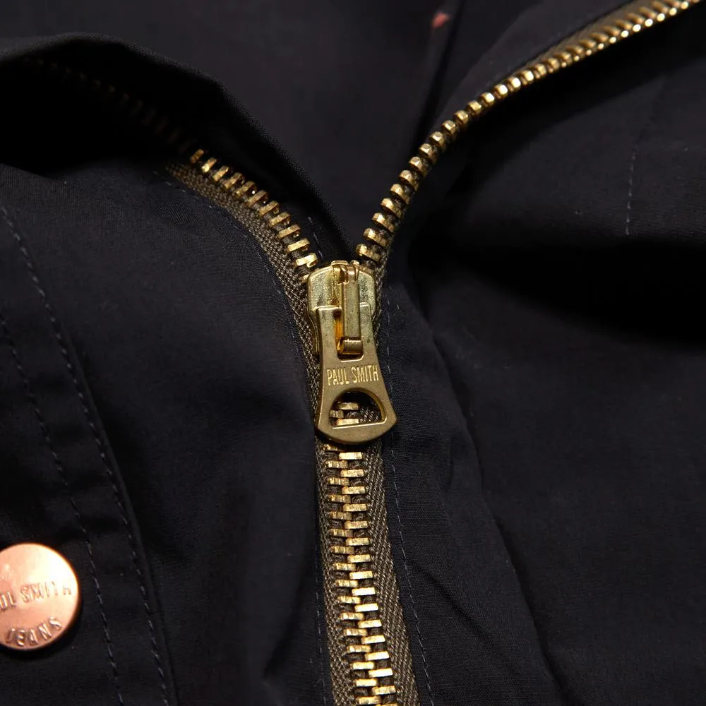 Paul Smith Concealed Hood JacketNavy