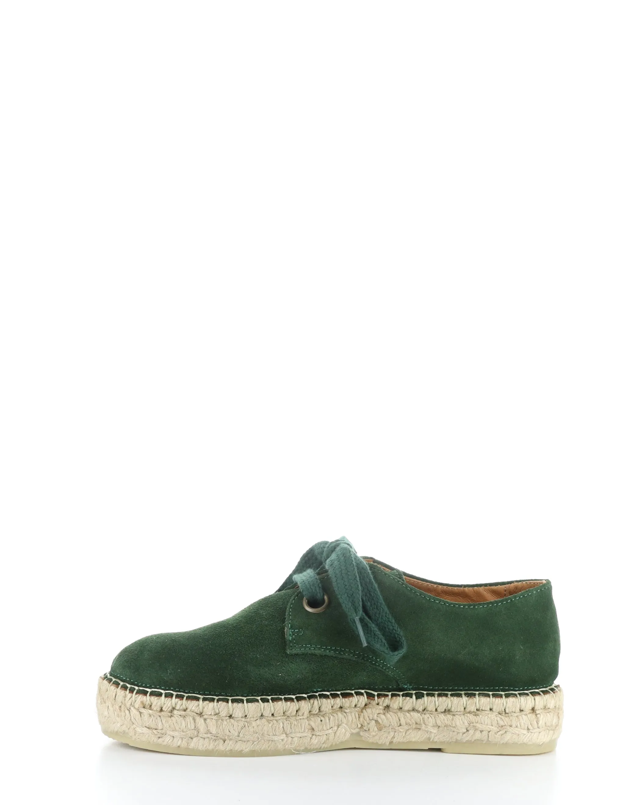 PETH525FLY 001 DARK GREEN Lace-up Shoes