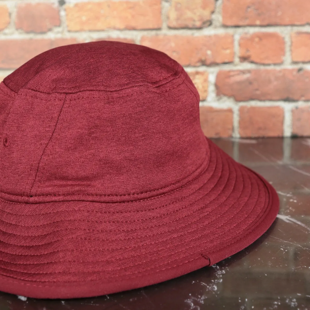 Philadelphia Phillies Cooperstown 1970 logo Bucket Hat | Maroon Heather Osfm