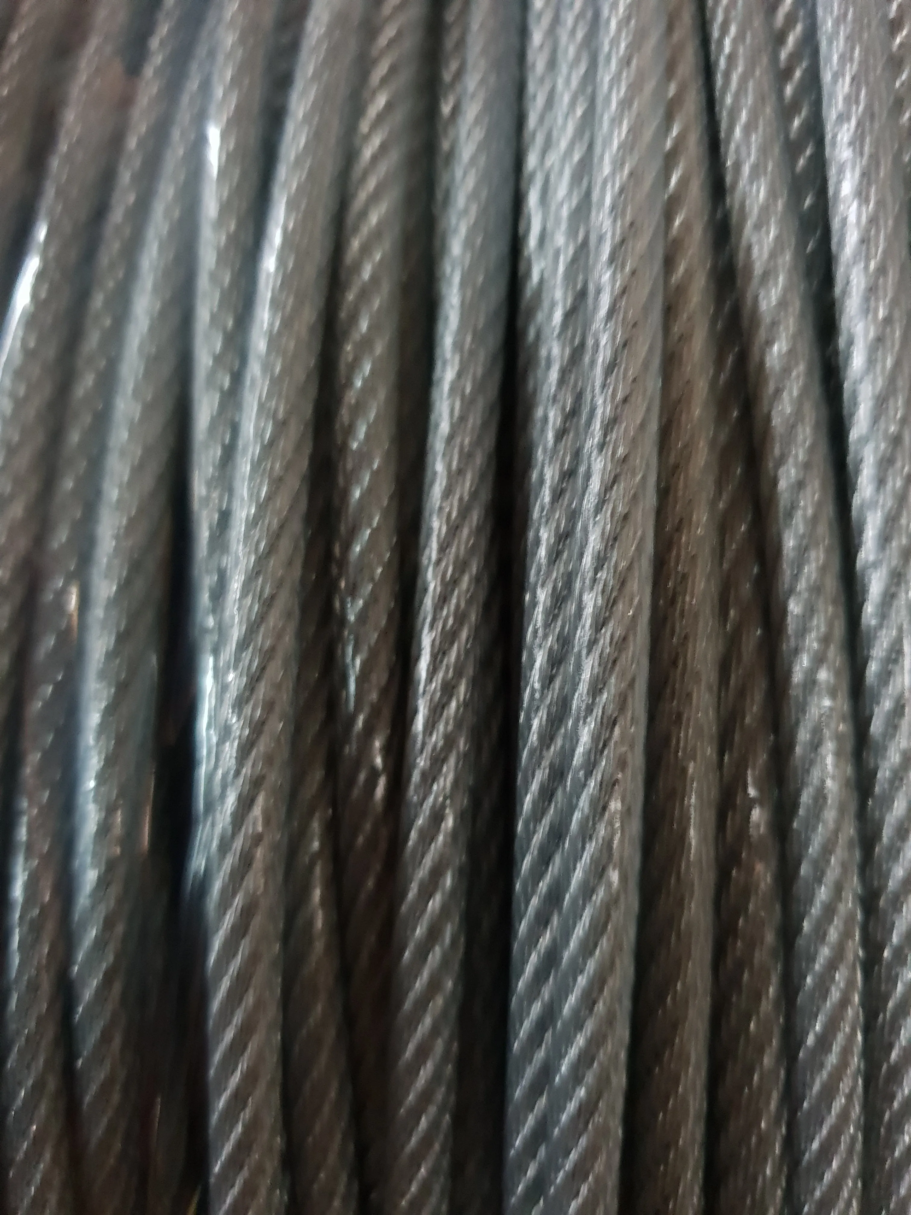 Plastovertrukket stlwire 4/5mm