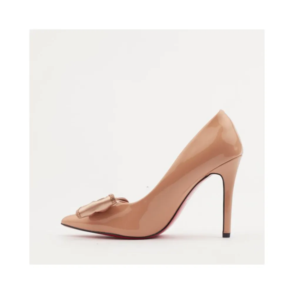 Plum Pl799013 Womens Aitana Heels Nude