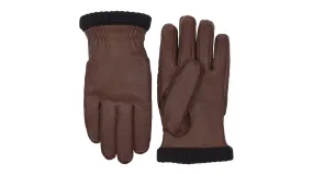 Primaloft Rib Gloves Brown