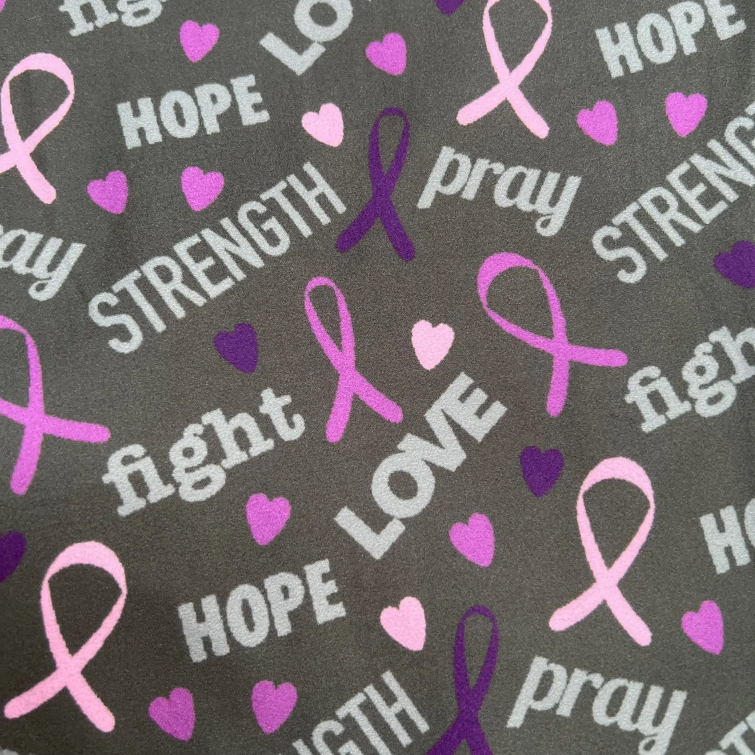 Purple Awareness Ribbon Soft Leggings