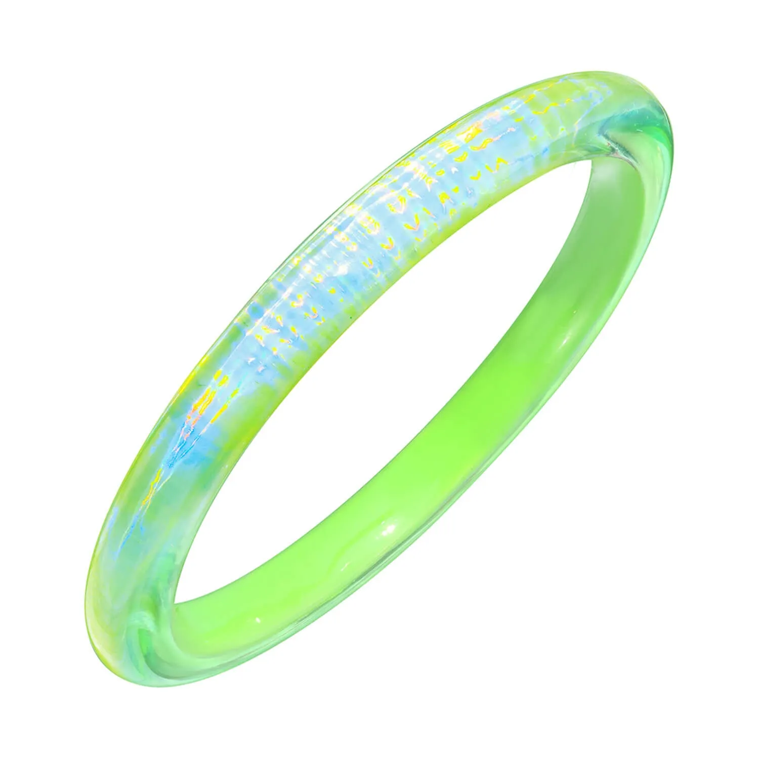 Rave Slip On Lucite Bangle