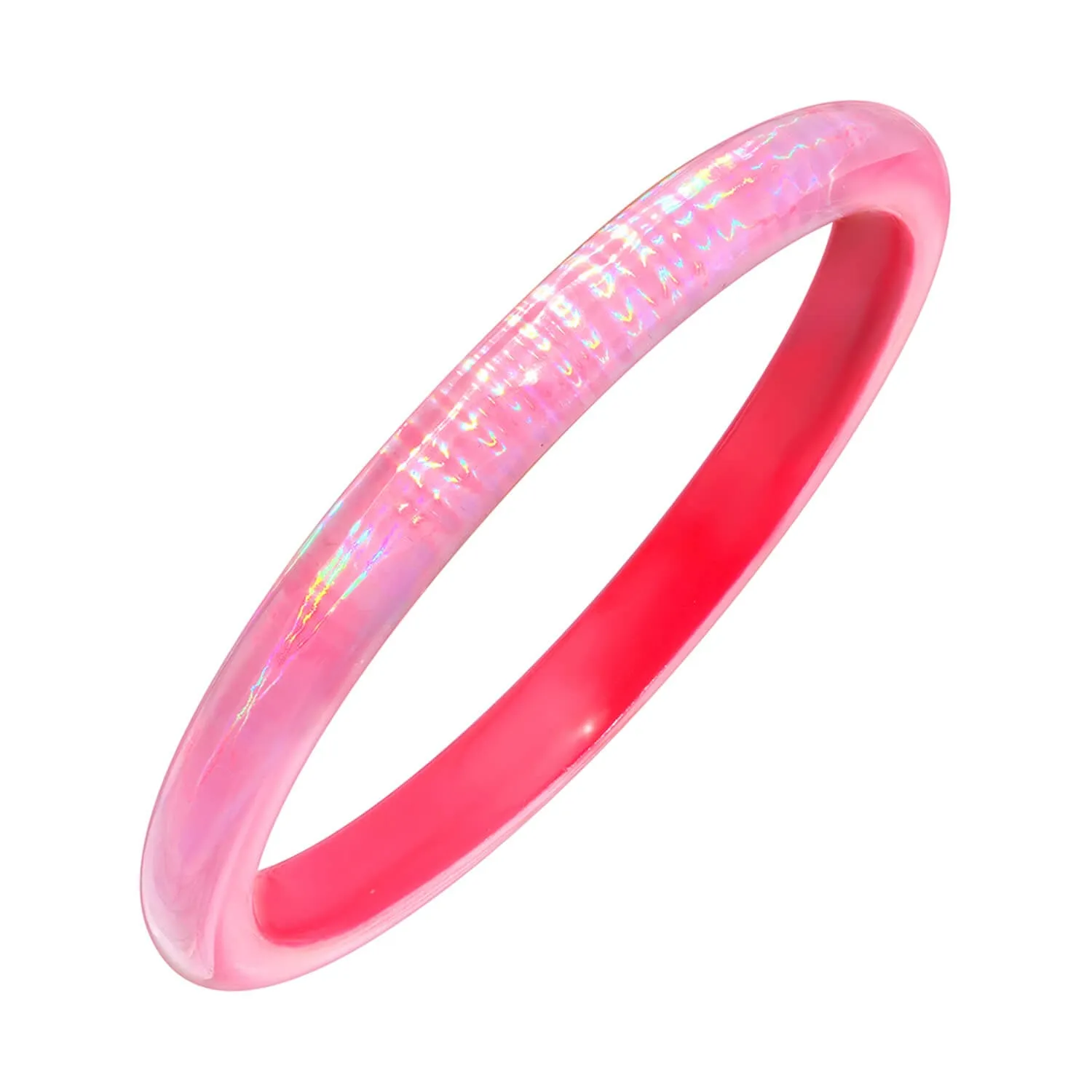 Rave Slip On Lucite Bangle