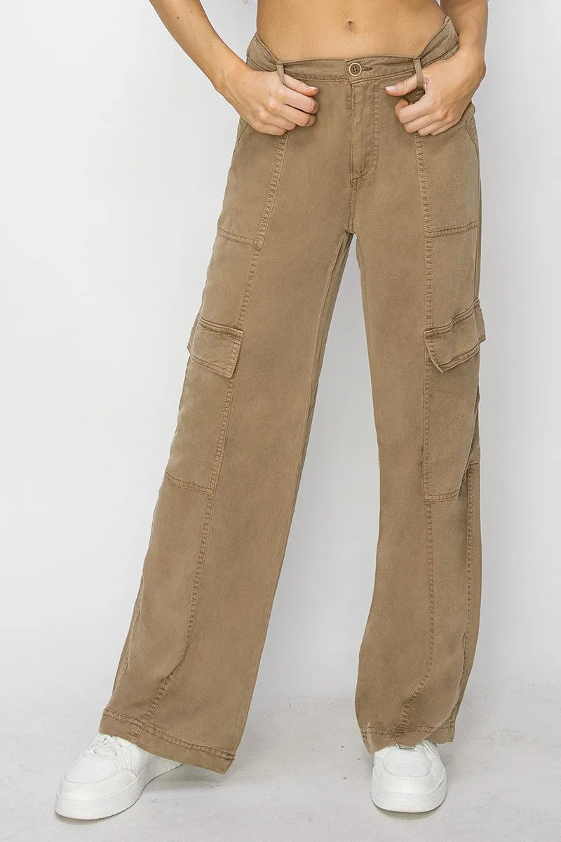 RISEN Tencel Cargo Pants - 2 Colors