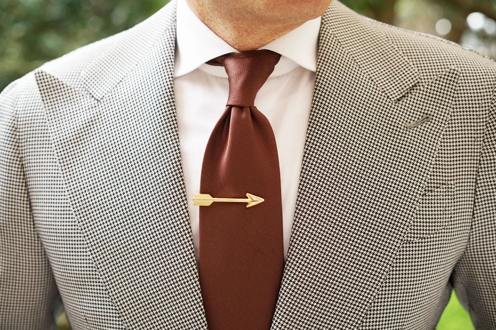 Robin Hood's Golden Arrow Tie Bar