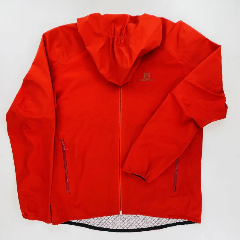 Salomon  Outline Jacket M - Giacca antipioggia di seconda mano - Uomo - Rosso - M