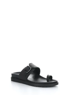 SANTO BLACK Slip-on Mules