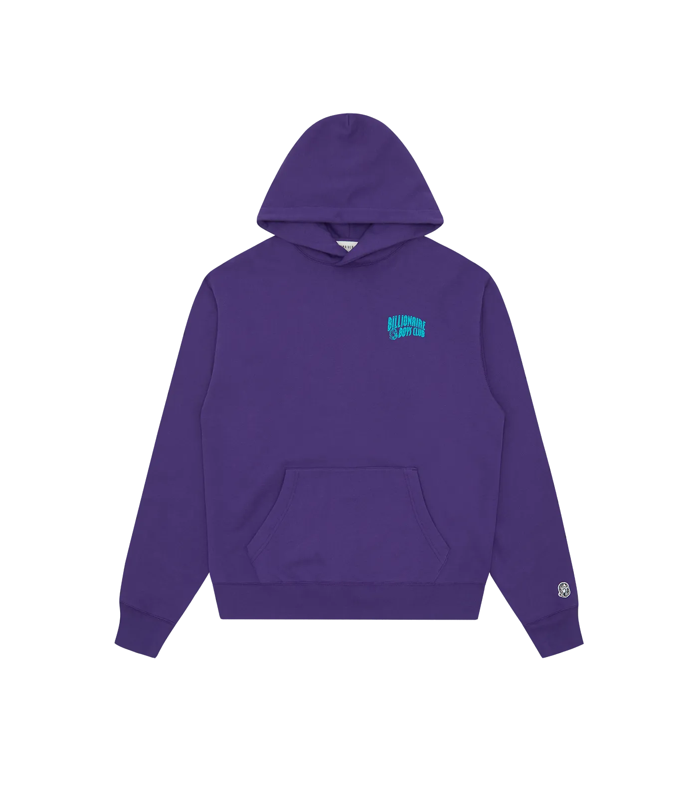 SMALL ARCH LOGO POPOVER HOOD - GRAPE