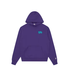 SMALL ARCH LOGO POPOVER HOOD - GRAPE