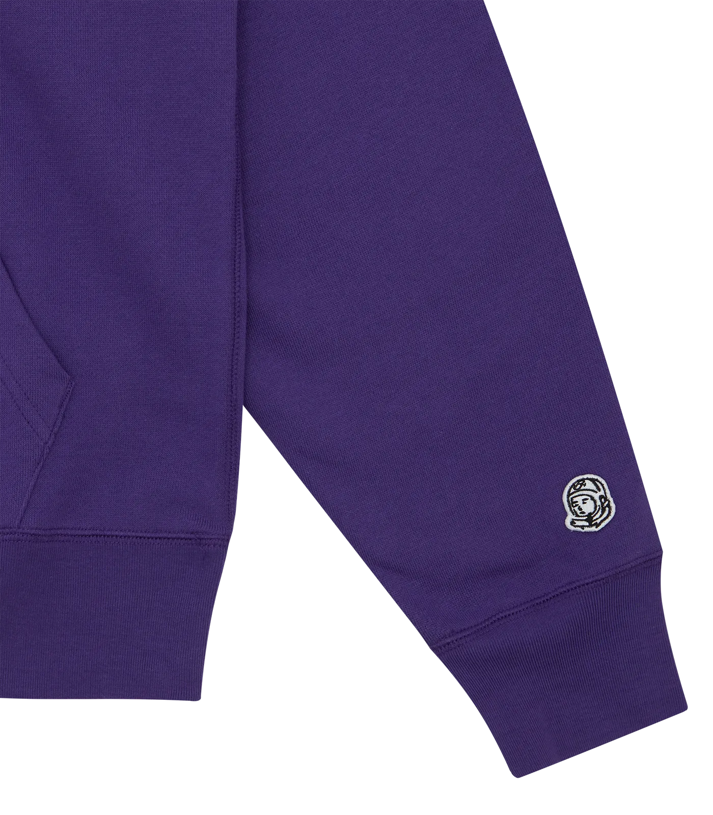 SMALL ARCH LOGO POPOVER HOOD - GRAPE