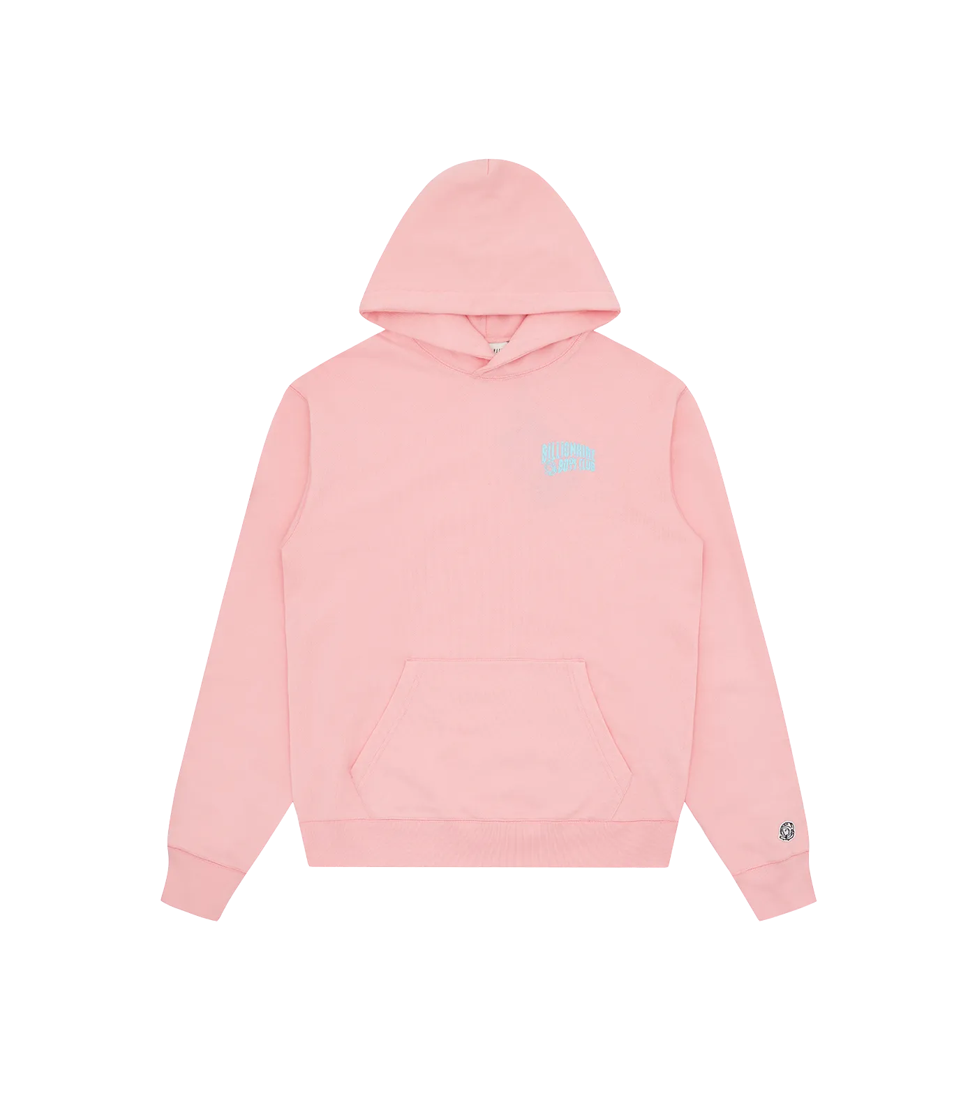 SMALL ARCH LOGO POPOVER HOOD - PINK