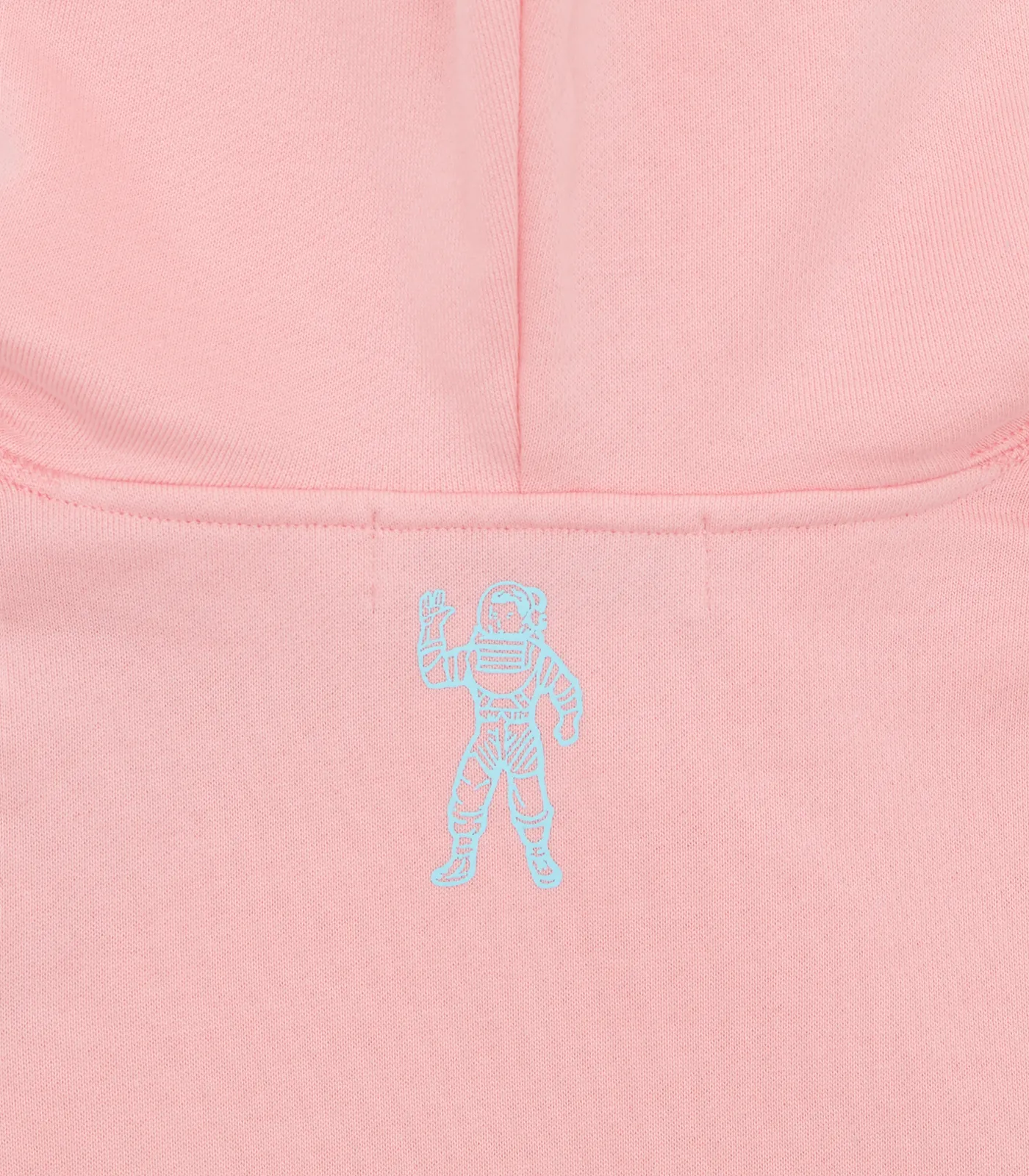 SMALL ARCH LOGO POPOVER HOOD - PINK