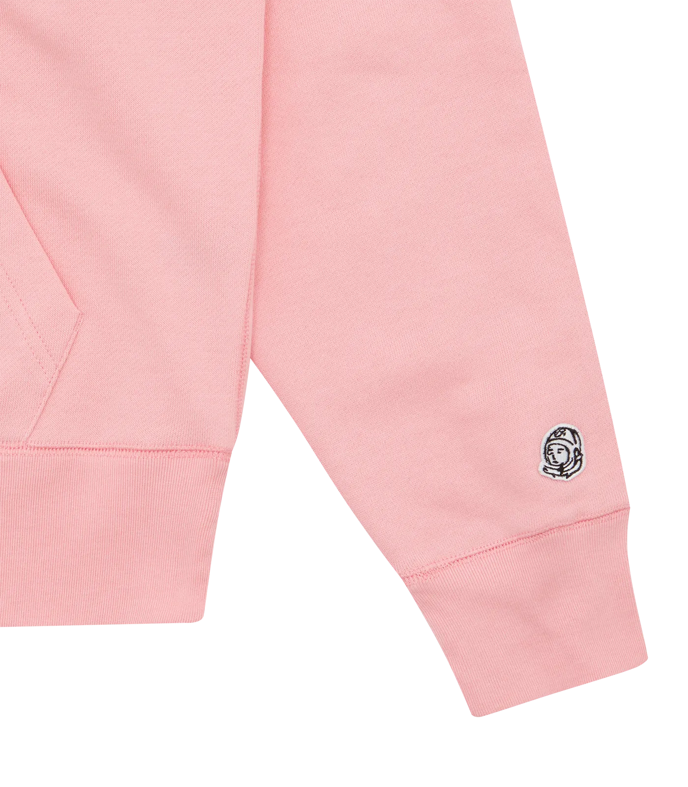 SMALL ARCH LOGO POPOVER HOOD - PINK