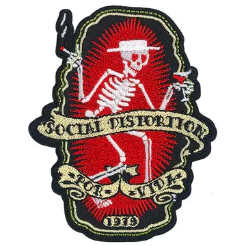 Social D Por Vida 1979 Patch Iron-On Patch