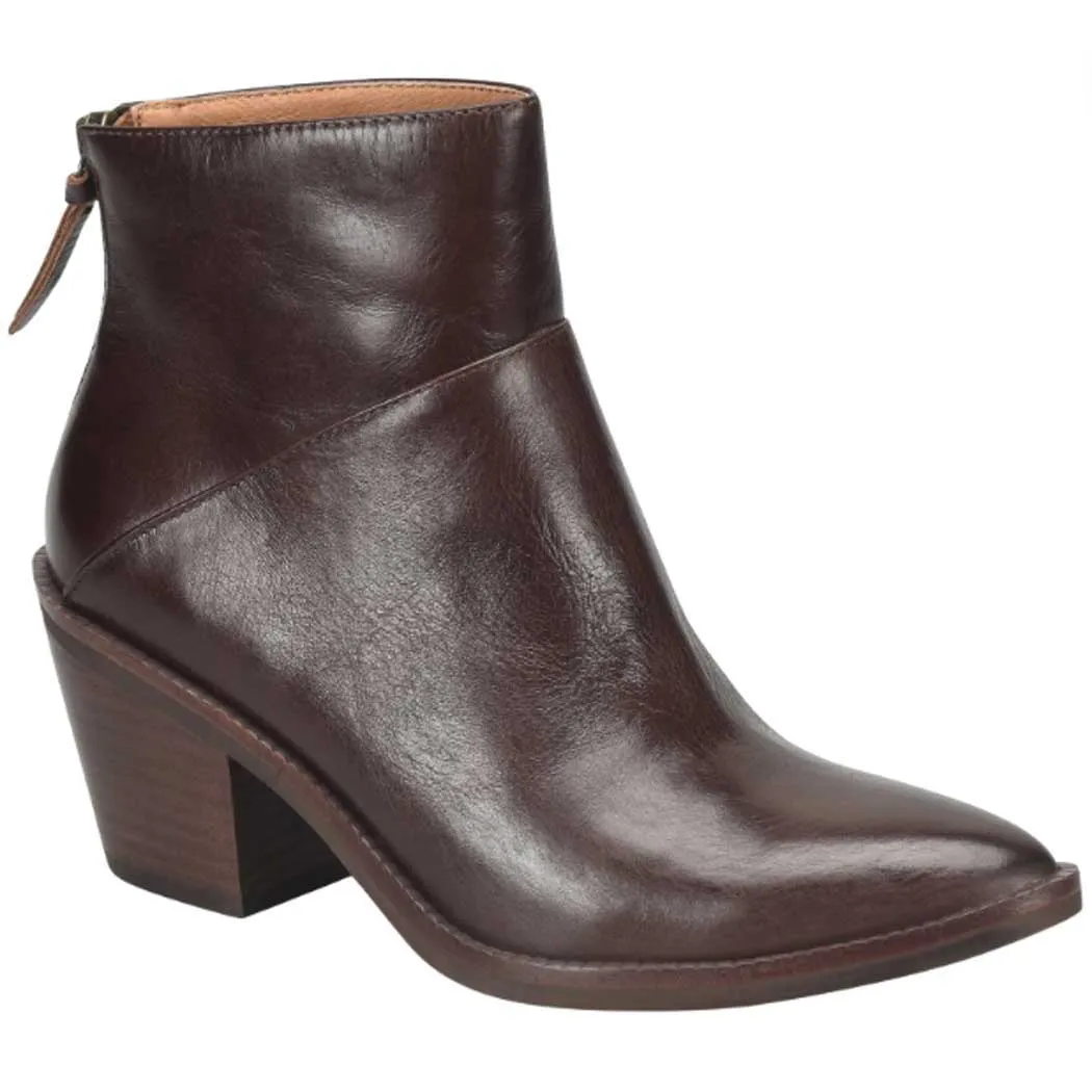 Sofft Marley Heeled Bootie Chocolate (Women's)